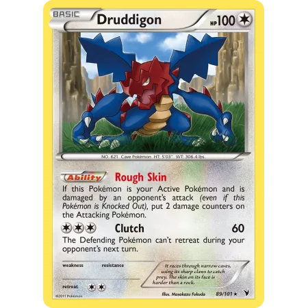 Druddigon (Reverse Holo)