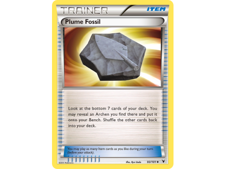 Plume Fossil (Reverse Holo)