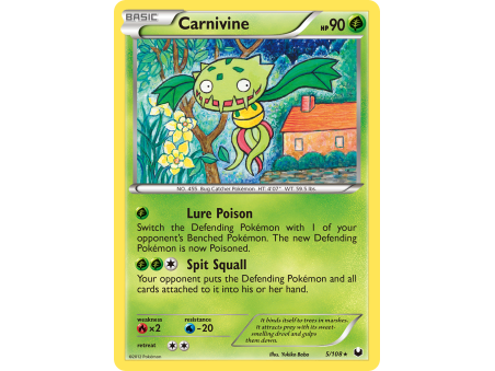 Carnivine (Reverse Holo)