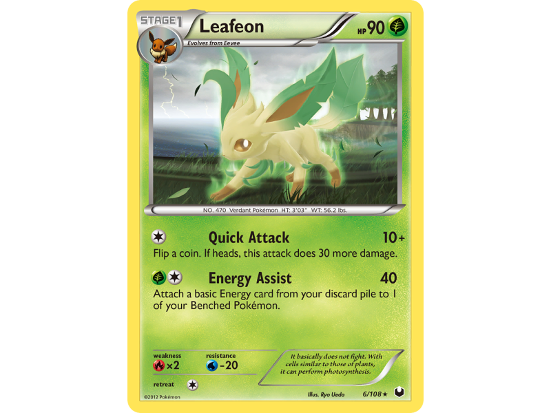 Leafeon (Reverse Holo)