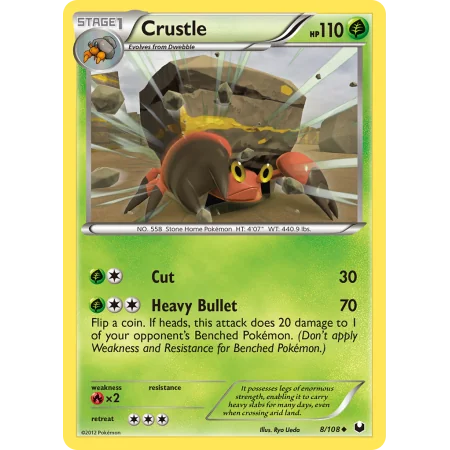 Crustle (Reverse Holo)