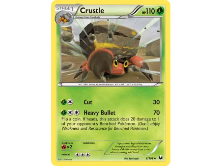 Crustle (Reverse Holo)