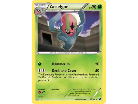 Accelgor (Reverse Holo)