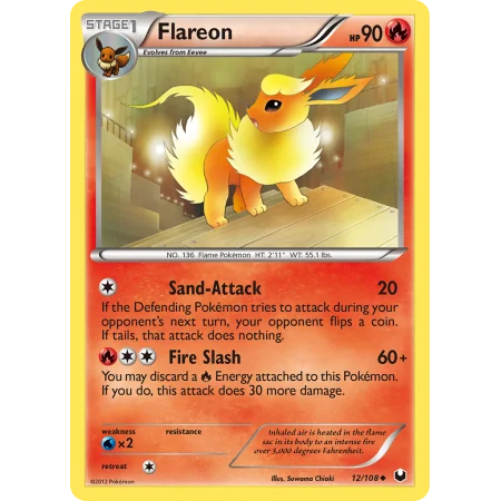 Flareon (Reverse Holo)