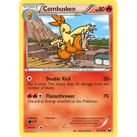Combusken (Reverse Holo)
