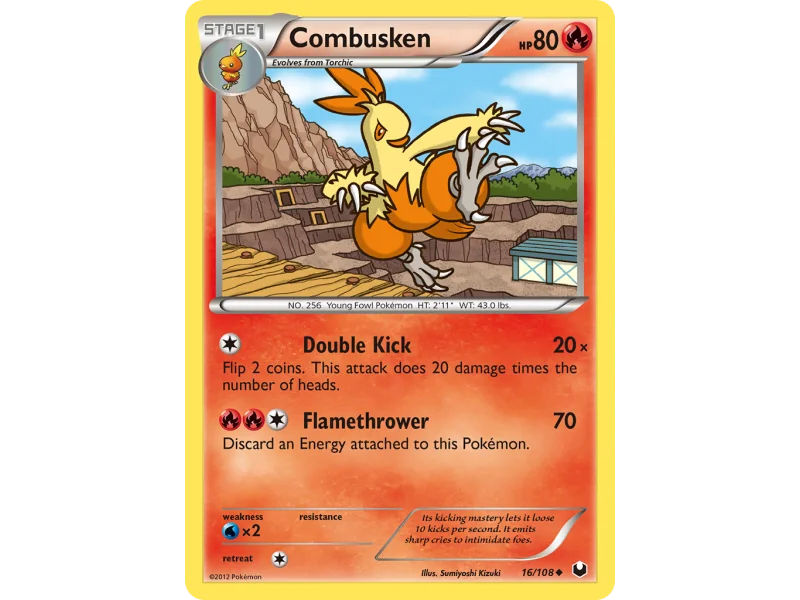 Combusken (Reverse Holo)