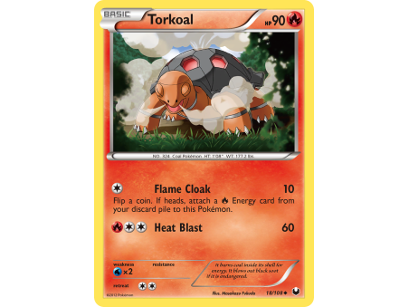 Torkoal (Reverse Holo)