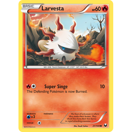 Larvesta (Reverse Holo)