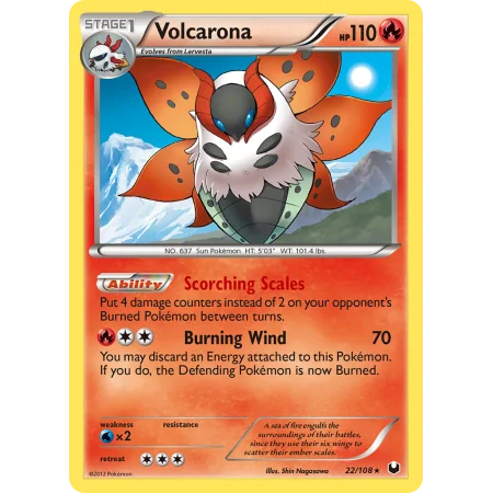 Volcarona (Holo)