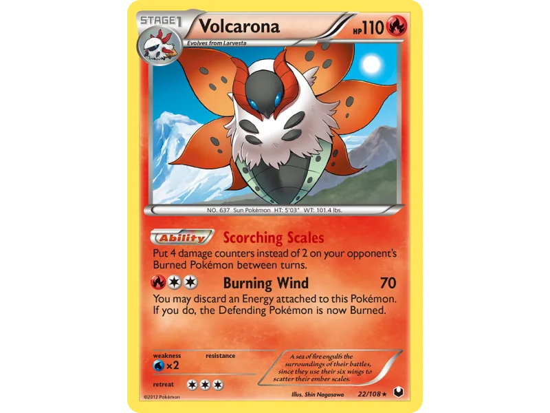 Volcarona (Reverse Holo)