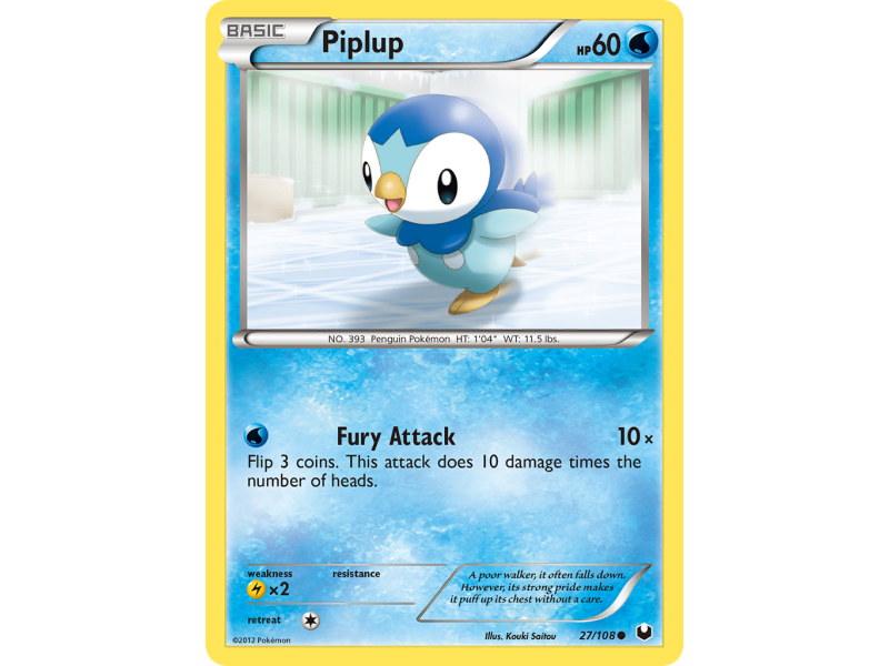 Piplup (Reverse Holo)