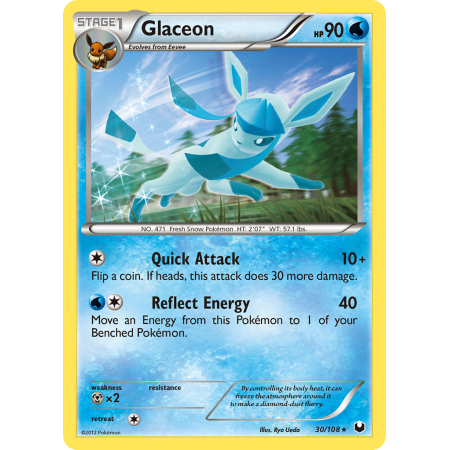 Glaceon (Reverse Holo)
