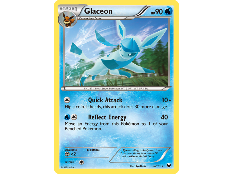 Glaceon (Reverse Holo)