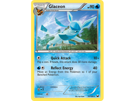 Glaceon (Reverse Holo)