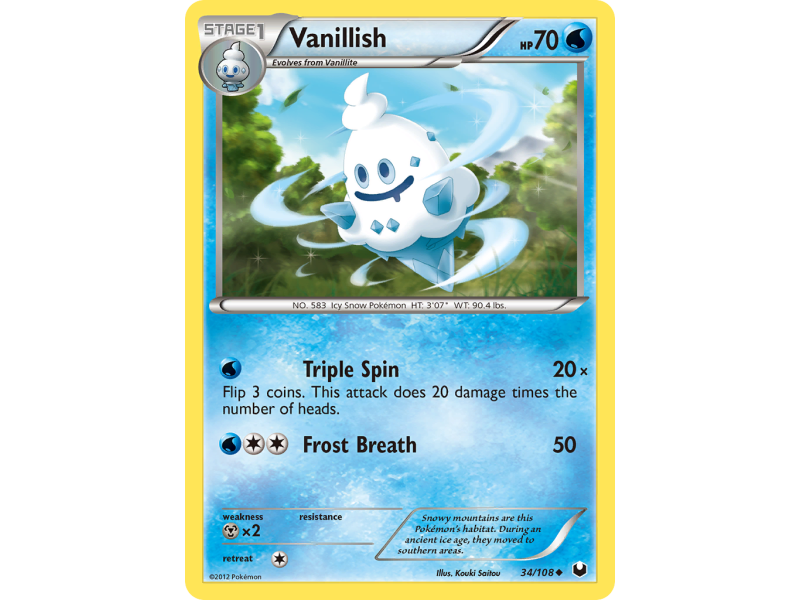 Vanillish (Reverse Holo)