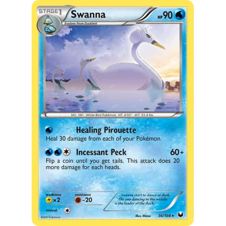 Swanna (Reverse Holo)