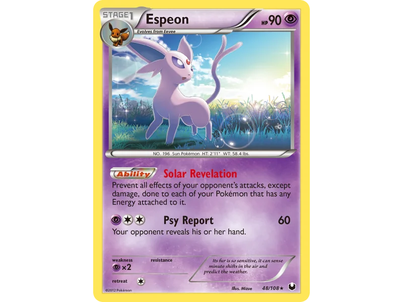 Espeon (Reverse Holo)
