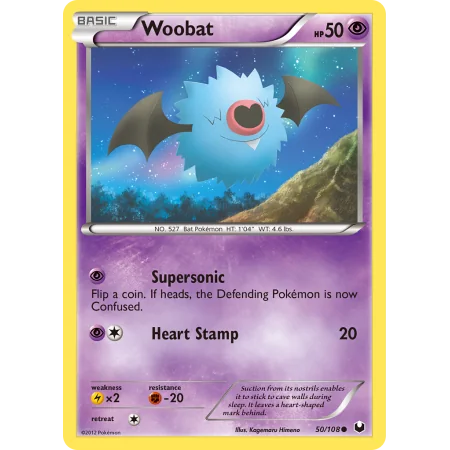 Woobat (Reverse Holo)