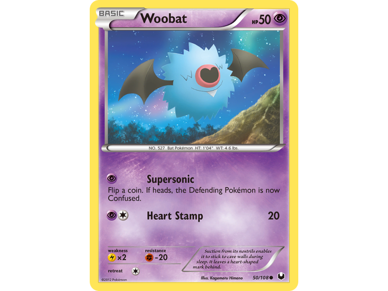 Woobat (Reverse Holo)