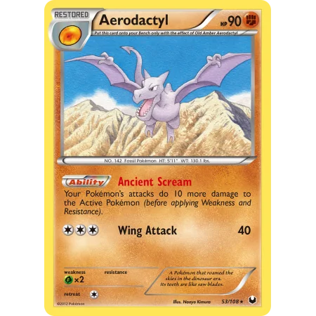 Aerodactyl (Reverse Holo)