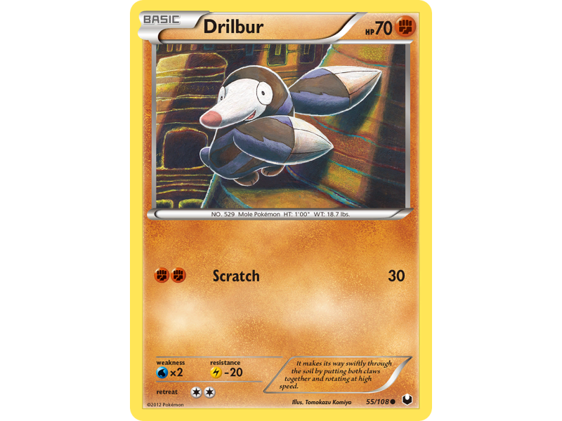 Drilbur (Reverse Holo)