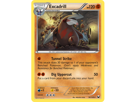 Excadrill (Reverse Holo)