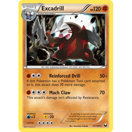 Excadrill (Reverse Holo)
