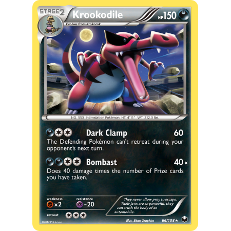 Krookodile (Reverse Holo)
