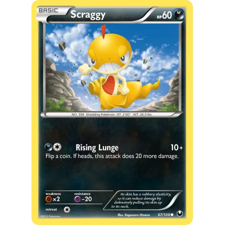 Scraggy (Reverse Holo)