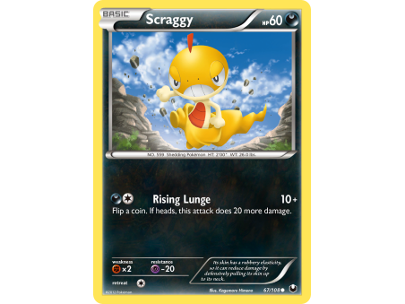 Scraggy (Reverse Holo)