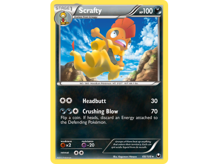 Scrafty (Reverse Holo)
