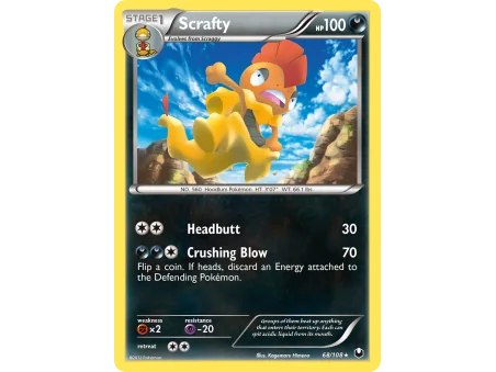 Scrafty (Reverse Holo)