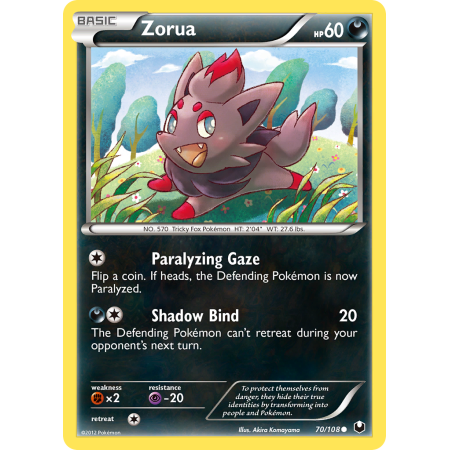 Zorua (Reverse Holo)