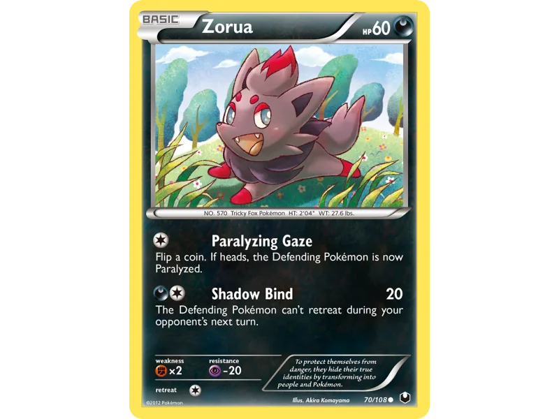 Zorua (Reverse Holo)