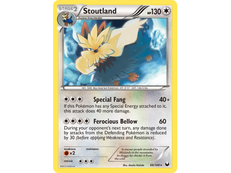 Stoutland (Reverse Holo)