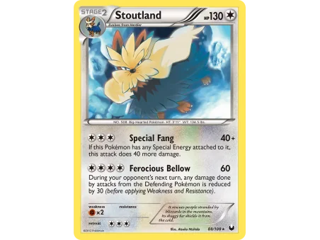 Stoutland (Reverse Holo)