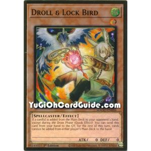 Droll & Lock Bird - Alternate Art (Premium Gold Rare)