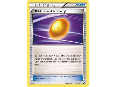 Old Amber Aerodactyl (Reverse Holo)