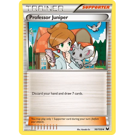 Professor Juniper (Reverse Holo)