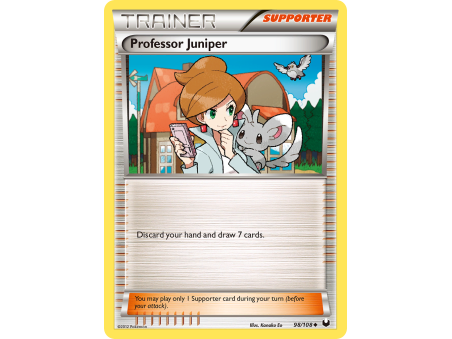 Professor Juniper (Reverse Holo)