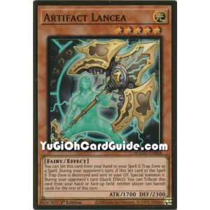 Artifact Lancea (Premium Gold Rare)