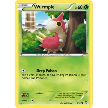 Wurmple (Reverse Holo)