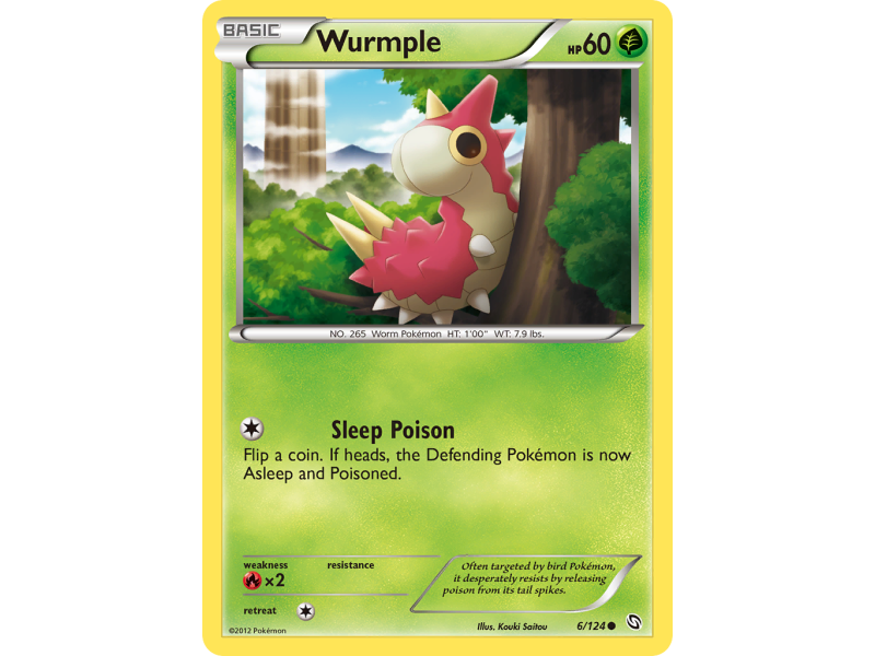 Wurmple (Reverse Holo)