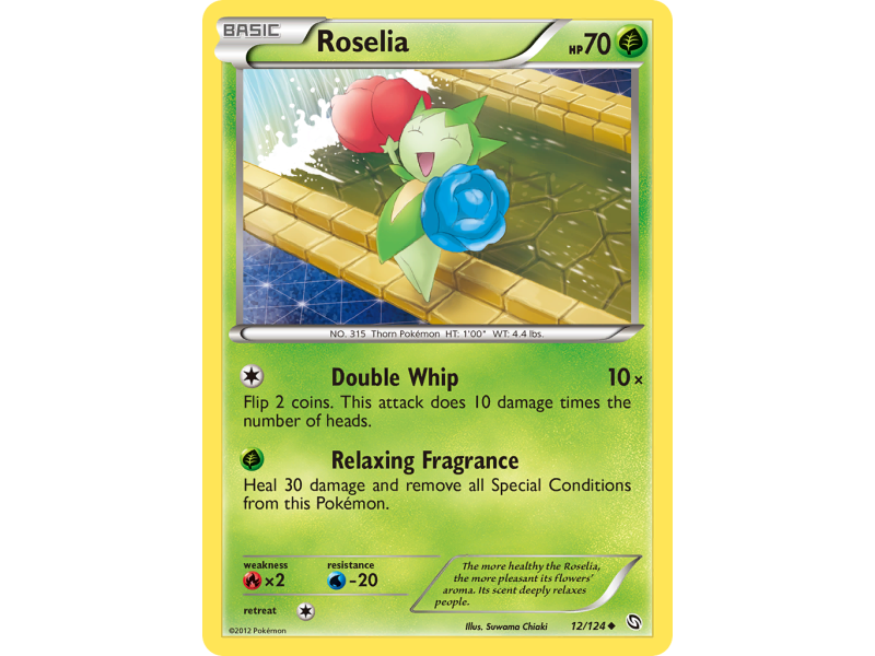 Roselia (Reverse Holo)