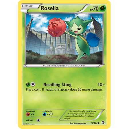 Roselia (Reverse Holo)