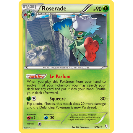 Roserade (Reverse Holo)