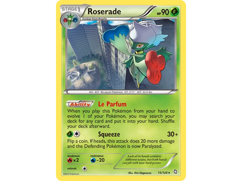 Roserade (Reverse Holo)
