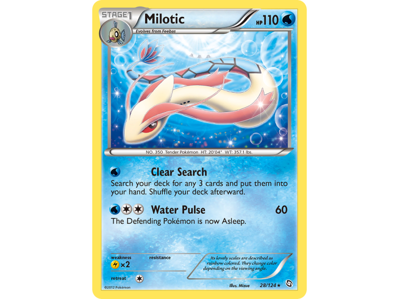Milotic (Reverse Holo)