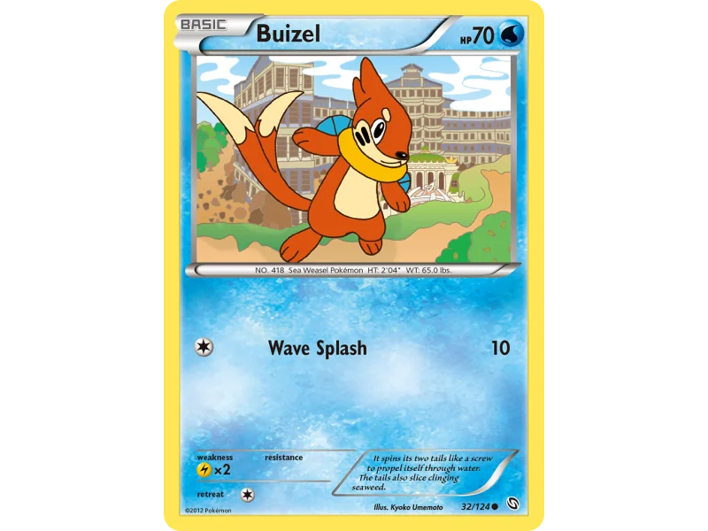 Buizel (Reverse Holo)