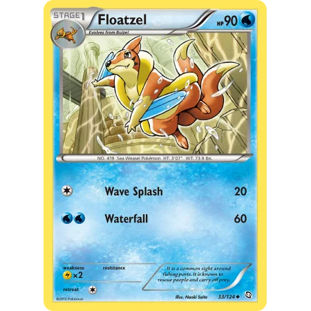 Floatzel (Reverse Holo)
